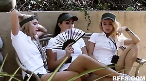 The mischievous escapades of camp counselors starring Hollie and Alexa